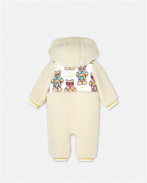 Versace Kids Pixel Teddy Baby Snowsuit for Newborn 